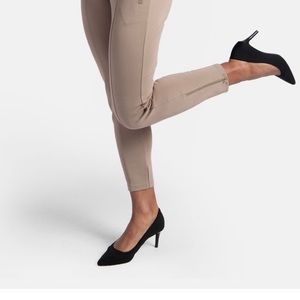 Betabrand Dress Pant Yoga Pant Skinny Cigarette